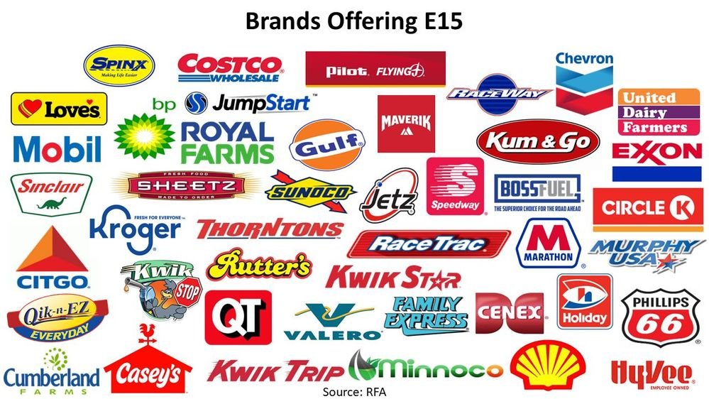 Brands Selling E15 4.18.25